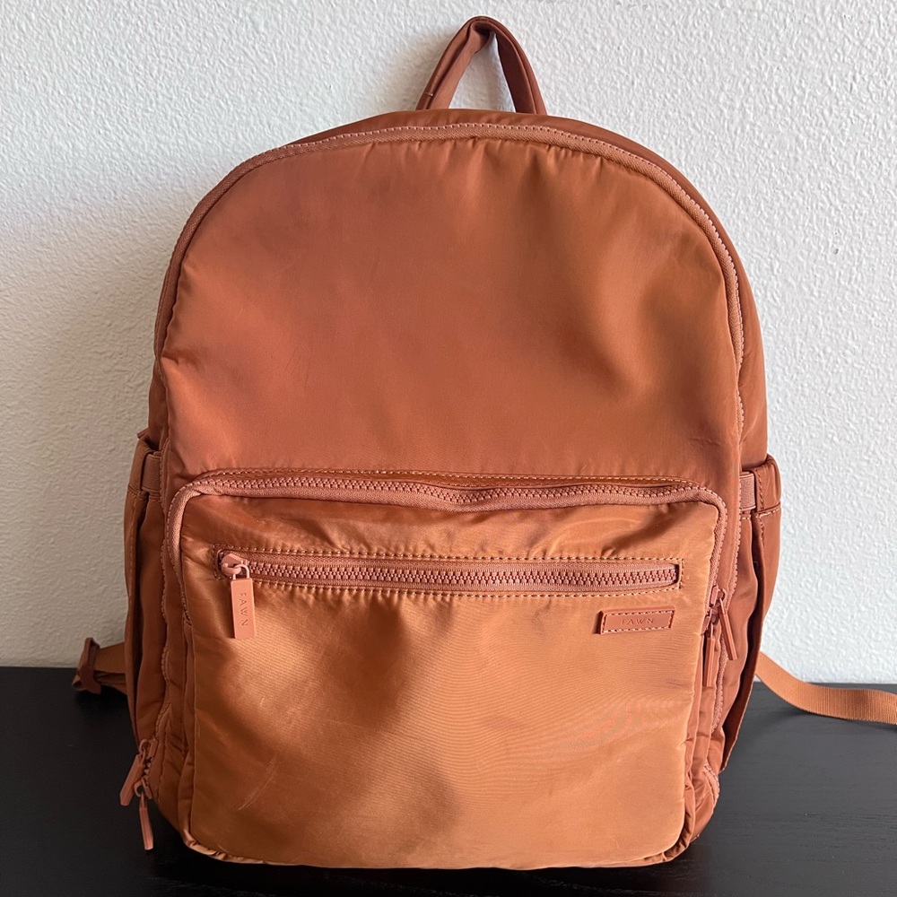 Fawn Design The Nylon Diaper Pack in Brown